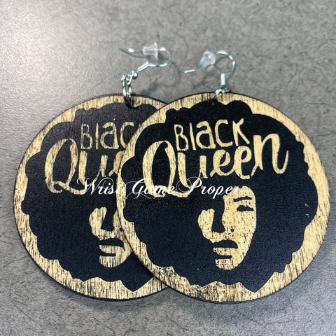 Black Queen Earrings