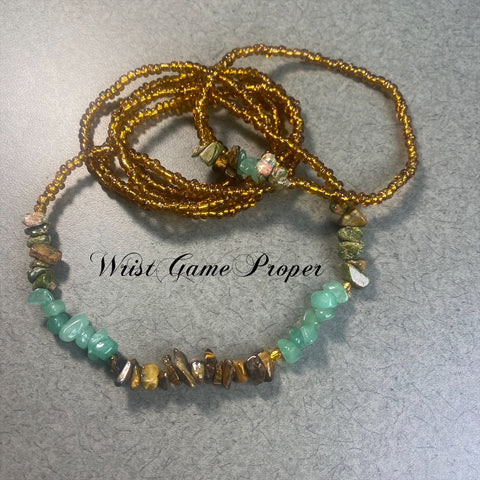Protection, Balance and Abundance Waist Beads