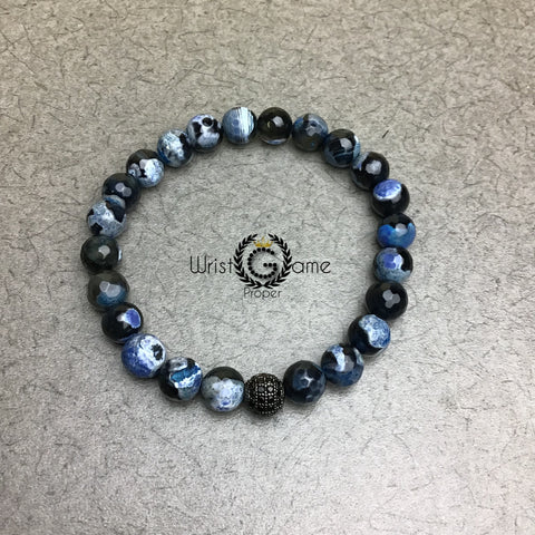 Small World_Agate Blue & Black Blend