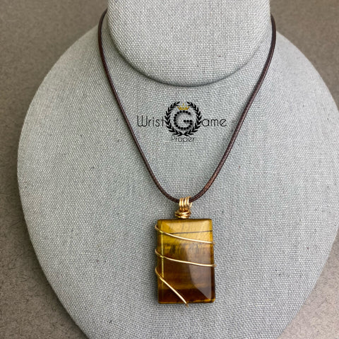 Healing Necklace_Tiger’s Eye