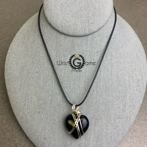 Healing Necklace_Obsidian